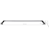 thumbnail of vidaXL LED-Aquariumleuchte mit Klemmen 115-130 cm Blau und Weiß