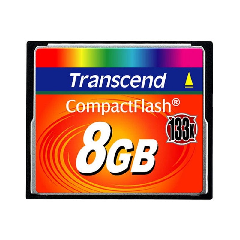 Transcend Flash-Speicherkarte 8 GB 133x CompactFlash