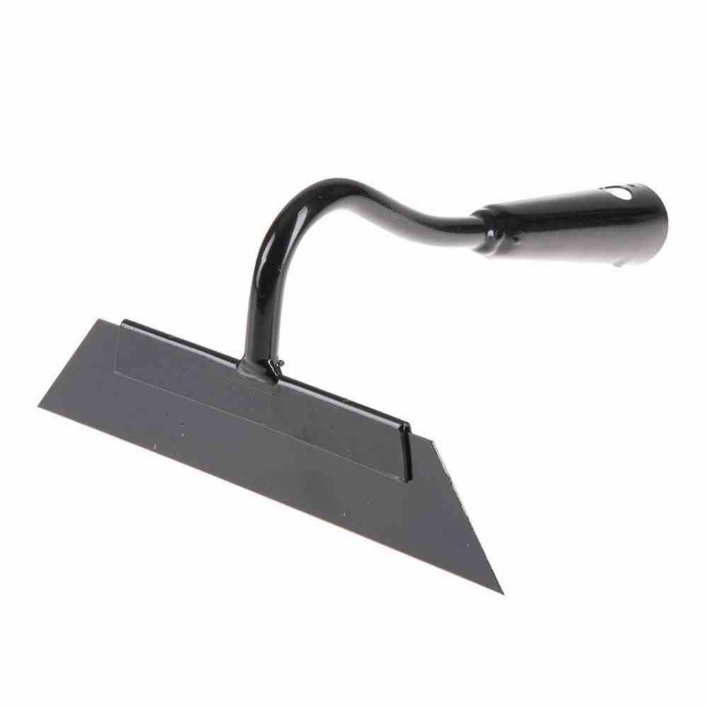 Bietenschoffel, van staal in antraciet, werkbreedte: 18 cm, zonder steel, conisch mondstuk