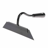 thumbnail of Bietenschoffel, van staal in antraciet, werkbreedte: 18 cm, zonder steel, conisch mondstuk
