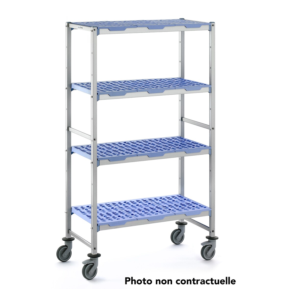 Tournus Equipement Rayonnage à clayettes amovibles 3 niveaux Tournus - MCD1251