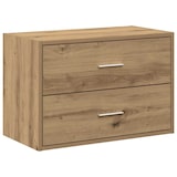 thumbnail of vidaXL Schrank mit 2 Schubladen Artisan-Eiche 60x31x40cm Holzwerkstoff