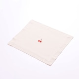 thumbnail of Benetton - Set di 4 tovagliette 45x35 cm 180G/M² in cotone panna e rosso