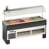 thumbnail of KBS Salatbar Frühstück Dessertbuffet 2054x750x1528 mm fahrbar GN 1/1 230 Volt