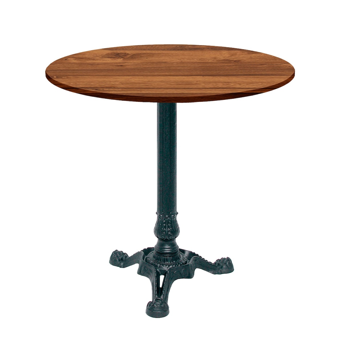 Restootab - Table bistrot Ø70cm chene hunton