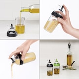 thumbnail of Shaker à vinaigrette 236 ml noir -  26.00 cl Transparent / Cristal Autre forme Plastique Oxo 6.00x6.00 cm