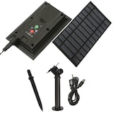 thumbnail of LED Solar Büschellichterkette Cluster 1128LED warmweiß 8 Modi USB 10,5m