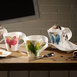 thumbnail of Villeroy & Boch NewWave Caffé Braunwangensittich Becher mit Henkel 300ml