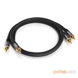 thumbnail of Primewire Stereo Cinch Audio-Kabel, RCA, mehrfach geschirmtes HiFi Audiokabel, 2X Cinch zu 2X Cinch - 5m