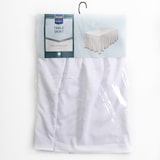 thumbnail of METRO Professional Battiscopa per tavoli da banchetto con pieghe a scatola, in poliestere, 73 x 410 cm, bianco