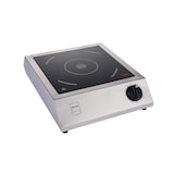 thumbnail of METRO PROFESSIONAL Plaque de cuisson à induction GIC3600, Acier inoxydable / Vitrocéramique, 33x42x10cm, 3500W,  protection anti-surchauffe,  Argent