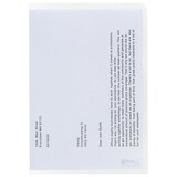 thumbnail of Hetzel Sichthüllen DIN A5 PP (Polypropylen) Transparent 50 Stück