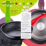 thumbnail of BERGNER - Set di 3 Padelle Ø18/Ø22/Ø26 cm Jolie Alluminio Forgiato Adatte per Induzione con Spremiagrumi NATURALLY 40 W 1,2 L