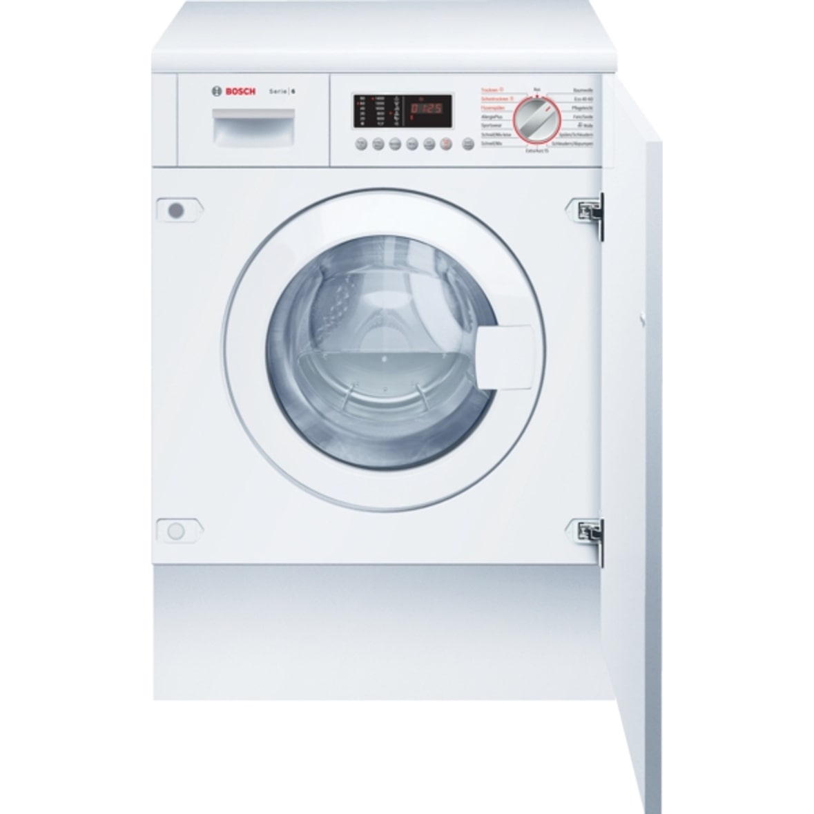 Bosch Serie 6 WKD28543 Einbau-Waschtrockner, 7/4 kg