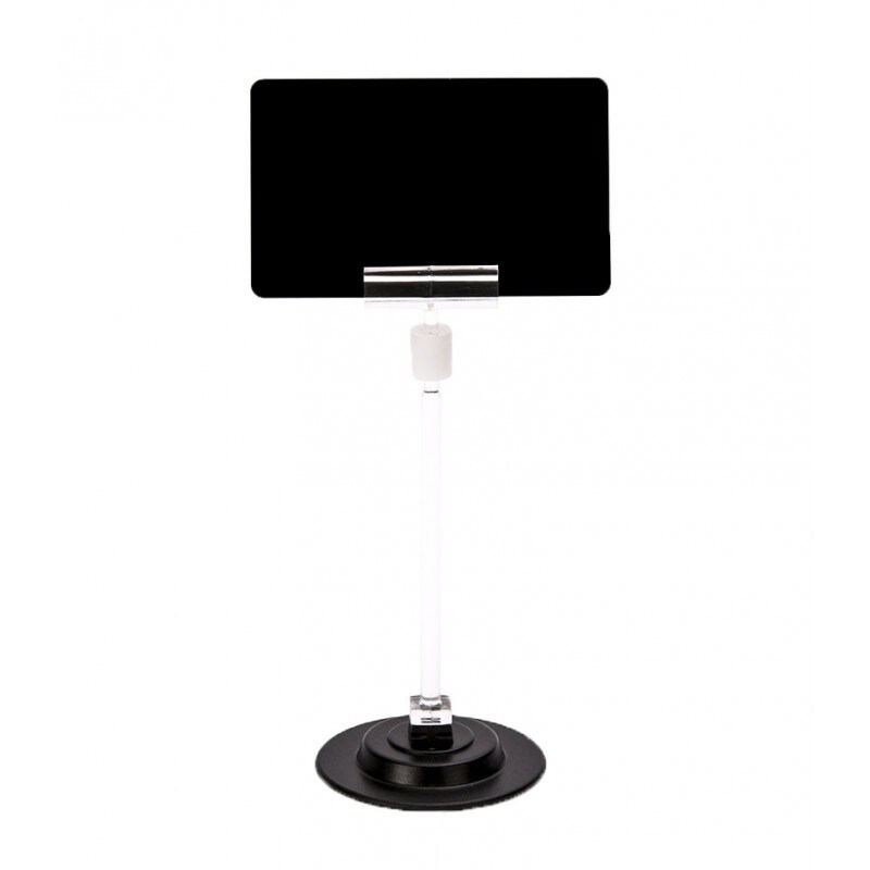 Support magnétique étiquette de prix - 12 cm (lot de 25)