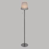 thumbnail of Lampadaire d'extérieur LED rechargeable USB base acier Gris Foncé D 18 x L 105.5 cm