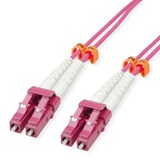 thumbnail of VALUE LWL-Kabel 50/125µm OM4, LC/LC, Low-Loss-Stecker, violett, 15 m