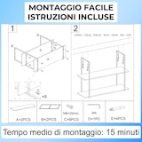 thumbnail of BAR SHELF estantería 115 cm MARRÓN con 2 estantes para vasos y botellas by Yelloo