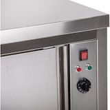 thumbnail of KBS-warmhoudkast 1000x700x850 mm met opstand en schuifdeuren, circulatieluchtverwarming