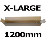 thumbnail of 100 Faltkarton Versandhülse 1200x110x110mm 2wellig DHL max Länge Poster Pläne