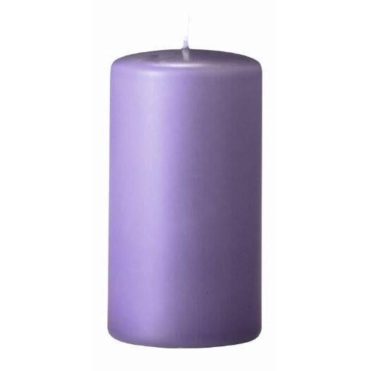 Kerzen Stumpenkerzen Lavendel Lilac, 180 x 70 mm, 4 Stück