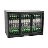 thumbnail of METRO PROFESSIONAL Arrière bar réfrigéré GBC3103, aluminium / verre, 135 x 52 x 86.5 cm, 308 L, refroidissement par air,160 W, avec serrure, noir
