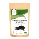 thumbnail of Charbon végétal actif bio en poudre - Digestion Ventre Plat - Colorant alimentaire Noir - Made in France - Certifié Ecocert - sachet de 1kg