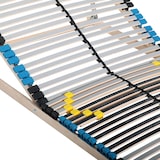 thumbnail of Premium Lattenrost 180x200, Lattenrahmen Buche, 7 Komfortzonen, 42 Latten, Federholzrahmen Made in Germany,  Kopfteil verstellbar, Traglast 150Kg
