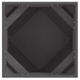 thumbnail of vidaXL Pflanzkübel 2 pcs Schwarz 50 x 50 x 50 cm Stahl