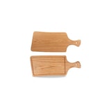 thumbnail of 4 x Brett mit Griff eckig 48x20cm OAK WOOD