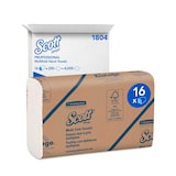 thumbnail of Scott Essuie-mains multiplis 1804 - pliés en Z - 1 épaisseur - 16 paquets x 250 feuilles (4 000 au total)