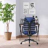 thumbnail of Bürostuhl / Drehstuhl ERGO LINE II Stoff blau hjh OFFICE