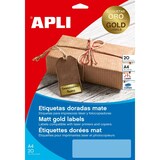thumbnail of agipa Folien-Etiketten, 38,1 x 21,2 mm, gold