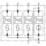 thumbnail of DEHN 952310 DG M TT 275 Überspannungsschutz-Ableiter Überspannungsschutz für: Verteilerschrank 40 kA