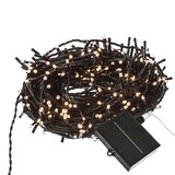 thumbnail of LED Solar Lichterkette warmweiß 11m 8 Modi USB Garten Outdoor Außen