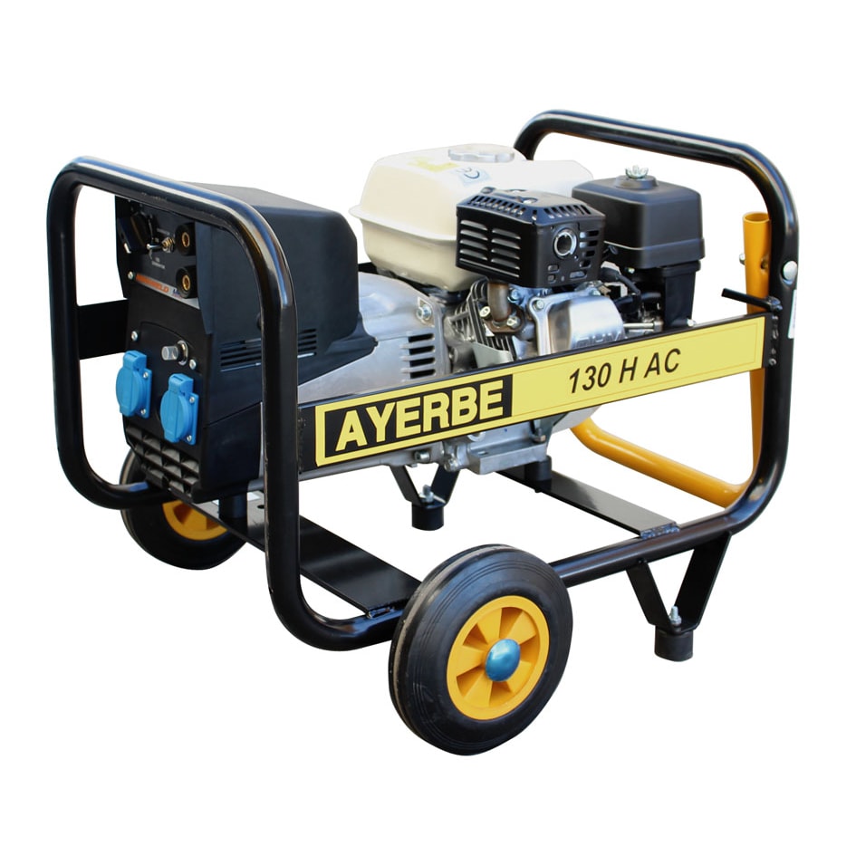 Benzin-Schweißgenerator AY-130 CA mit Honda GP160 Motor 2800 W 120 A einphasig