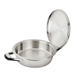 thumbnail of ECOVITAM – Sauteuse 3L Inox 18/10 – Diamètre 24cm – Tous feux – Thermomètre intégré