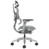 thumbnail of Ergonomischer Bürostuhl / Bürodrehstuhl mit Kopfstütze und Lendenwirbelstütze Business Chair, grau (1 Stück)