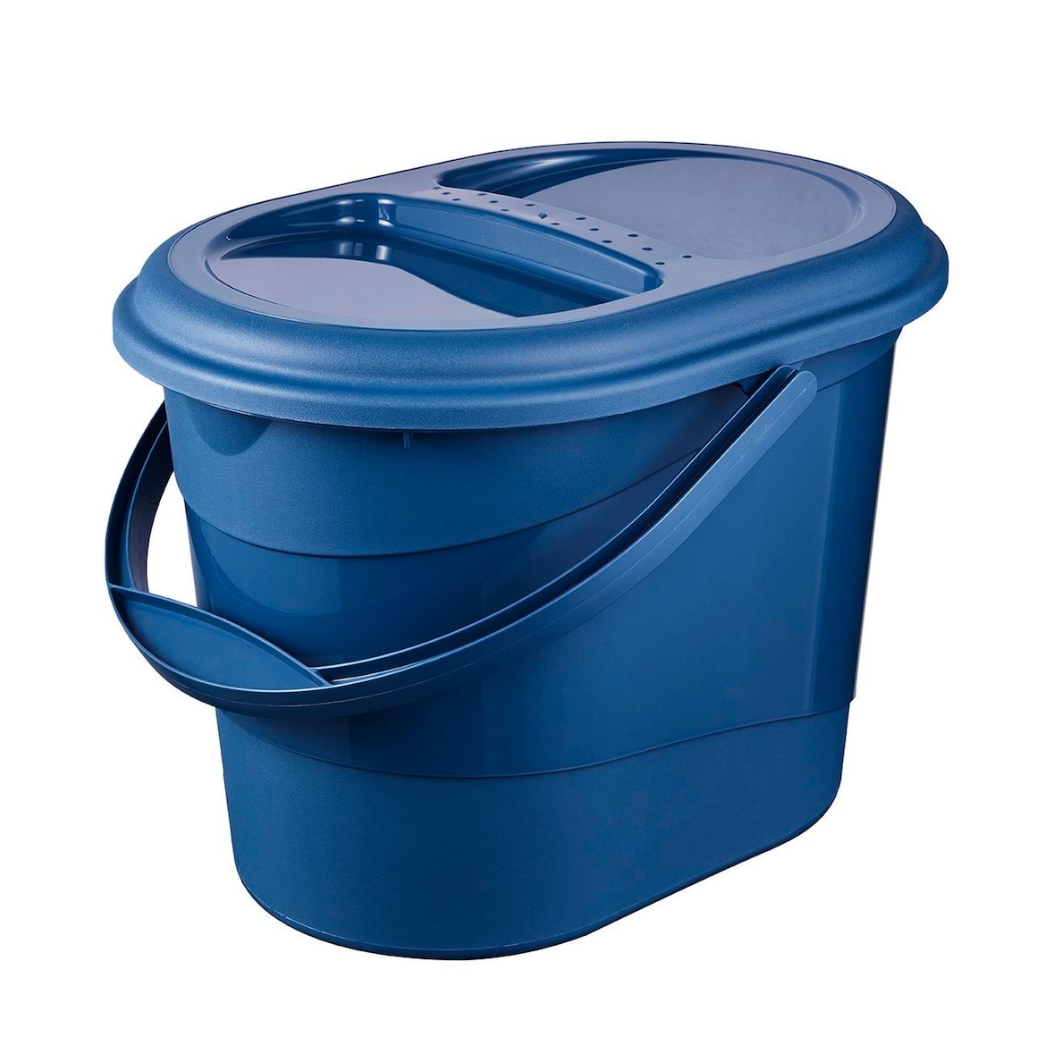 Keeeper - Pattumiera Eco Blu 37x29,5x27,5 cm