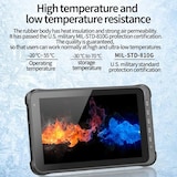 thumbnail of Tablette Windows Résistante 10.1 Pouces 2GB+64GB IP67 Étanche Anti-Choc Support NFC GPS WiFi BT YONIS