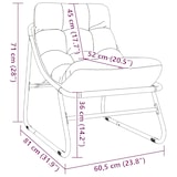 thumbnail of vidaXL Ligbedden 2 stuks met Kussen Zwart 60x80x71 cm Staal
