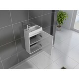 thumbnail of Gäste-WC Waschbecken 40 x 22 cm weiß Vega