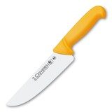 thumbnail of 3 Claveles Proflex - Cuchillo Profesional Carnicero Ancho 18 cm Microban. Amarillo