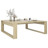 thumbnail of vidaXL Couchtisch Sonoma-Eiche 100x100x35 cm Holzwerkstoff