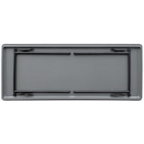 thumbnail of Mesa plegable rectangular Bolero gris 152 cm