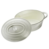 thumbnail of CHEF CUISINE Gusseiserner Bräter oval, Emailliert, Ideal zum Anbraten und Garen