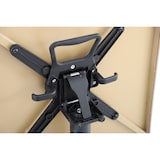 thumbnail of METRO PROFESSIONAL Mesa de bistrô dobrável Aveiro, aço, impressão com efeito de madeira, 60 x 70 cm, retangular, natural/preto