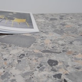 thumbnail of Restootab - Table 120x70cm - modèle Round pied blanc terrazzo cepp