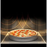 thumbnail of Horno microondas de acero inoxidable, 26 litros, 1850 W