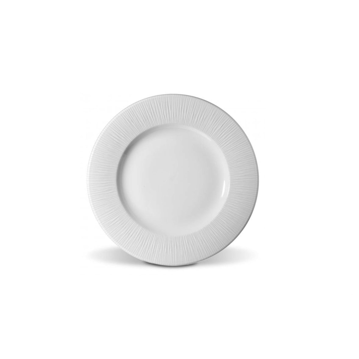 Churchill Weißer Keramik Bambus Essteller 30,5cm